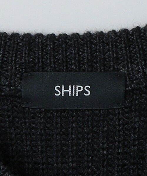 SHIPS / シップス ニット・セーター | SHIPS: ウール ガーメントダイ Vネック ニット | 詳細6