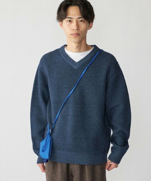 SHIPS / シップス ニット・セーター | SHIPS: ウール ガーメントダイ Vネック ニット | 詳細20