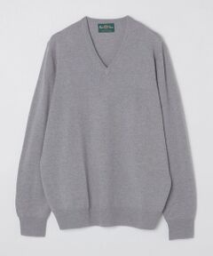 SHIPS / シップス ニット・セーター | ALAN PAINE: 12ゲージ カシミヤ Vネックニット