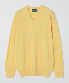 SHIPS / シップス ニット・セーター | ALAN PAINE: 12ゲージ カシミヤ Vネックニット