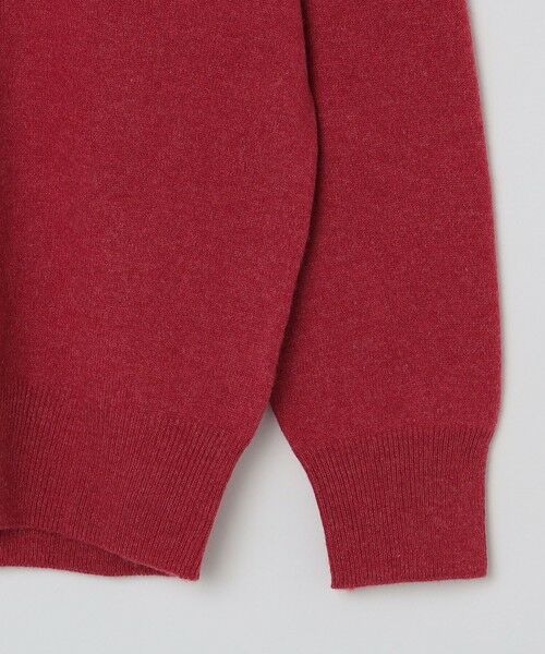 SHIPS / シップス ニット・セーター | ALAN PAINE: 12ゲージ カシミヤ Vネックニット | 詳細4