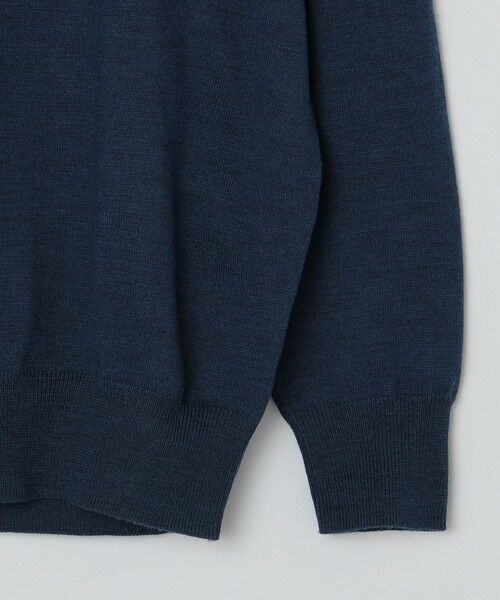 SHIPS / シップス ニット・セーター | ALAN PAINE:10ゲージ メリノウール Vネック ニット | 詳細5