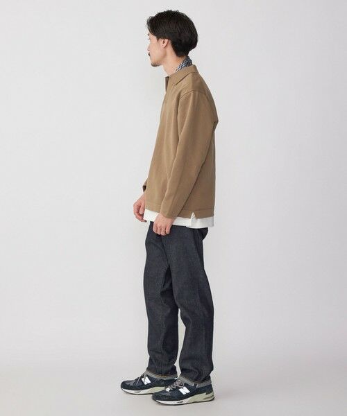 SHIPS / シップス カットソー | SHIPS:〈手洗い可能〉14ゲージ TEXBRID(R) ミラノリブ スキッパー ポロシャツ | 詳細16