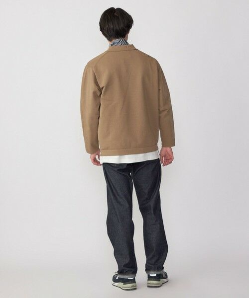 SHIPS / シップス カットソー | SHIPS:〈手洗い可能〉14ゲージ TEXBRID(R) ミラノリブ スキッパー ポロシャツ | 詳細17