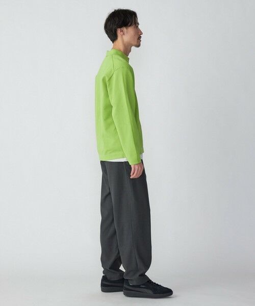 SHIPS / シップス カットソー | SHIPS:〈手洗い可能〉14ゲージ TEXBRID(R) ミラノリブ スキッパー ポロシャツ | 詳細28