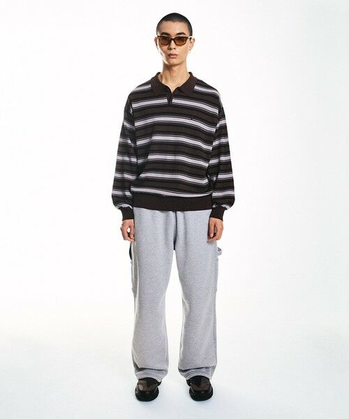 SHIPS / シップス ニット・セーター | City Ambient Products:〈手洗い可能〉14ゲージ レーヨン ナイロン ワンポイント ニットポロ | 詳細4