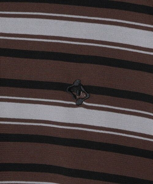 SHIPS / シップス ニット・セーター | City Ambient Products:〈手洗い可能〉14ゲージ レーヨン ナイロン ワンポイント ニットポロ | 詳細8