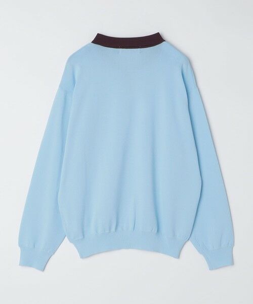 SHIPS / シップス ニット・セーター | City Ambient Products:〈手洗い可能〉14ゲージ レーヨン ナイロン ワンポイント ニットポロ | 詳細22