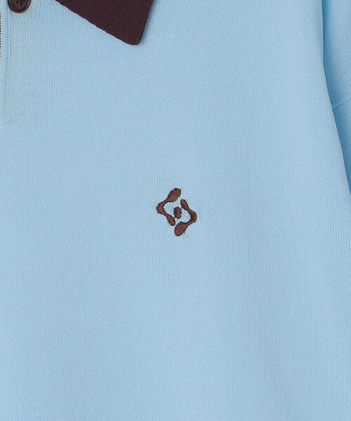 SHIPS / シップス ニット・セーター | City Ambient Products:〈手洗い可能〉14ゲージ レーヨン ナイロン ワンポイント ニットポロ | 詳細25