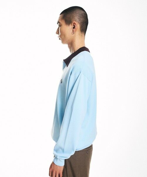 SHIPS / シップス ニット・セーター | City Ambient Products:〈手洗い可能〉14ゲージ レーヨン ナイロン ワンポイント ニットポロ | 詳細15