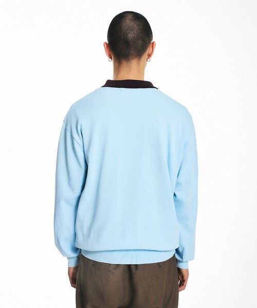 SHIPS / シップス ニット・セーター | City Ambient Products:〈手洗い可能〉14ゲージ レーヨン ナイロン ワンポイント ニットポロ | 詳細16