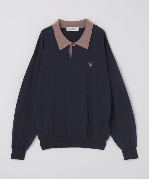 SHIPS / シップス ニット・セーター | City Ambient Products:〈手洗い可能〉14ゲージ レーヨン ナイロン ワンポイント ニットポロ | 詳細28