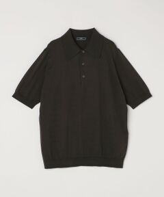 SHIPS / シップス ニット・セーター | SHIPS: シー アイランド コットン ショートスリーブ ニット ポロシャツ