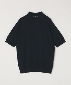 SHIPS / シップス ニット・セーター | SHIPS: シー アイランド コットン ショートスリーブ ニット ポロシャツ