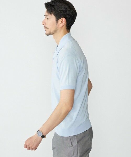 SHIPS / シップス ニット・セーター | SHIPS: ICE COTTON ショートスリーブ ニットポロ | 詳細5