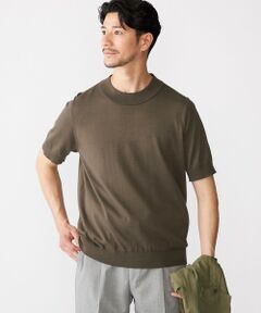 SHIPS / シップス ニット・セーター | SHIPS: シーアイランド コットン モックネック ニットTシャツ