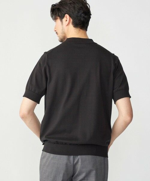 SHIPS / シップス ニット・セーター | SHIPS: シーアイランド コットン モックネック ニットTシャツ | 詳細8