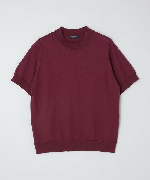SHIPS / シップス ニット・セーター | SHIPS: シーアイランド コットン モックネック ニットTシャツ | 詳細16