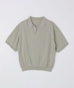 SHIPS / シップス ニット・セーター | 【City Ambient Products別注】crepuscule: JAPAN PAPER SKIPPER ニットポロ