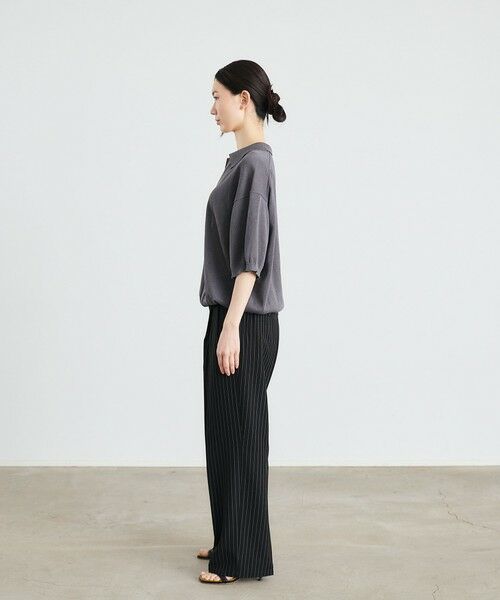 SHIPS / シップス ニット・セーター | 【City Ambient Products別注】crepuscule: JAPAN PAPER SKIPPER ニットポロ | 詳細10