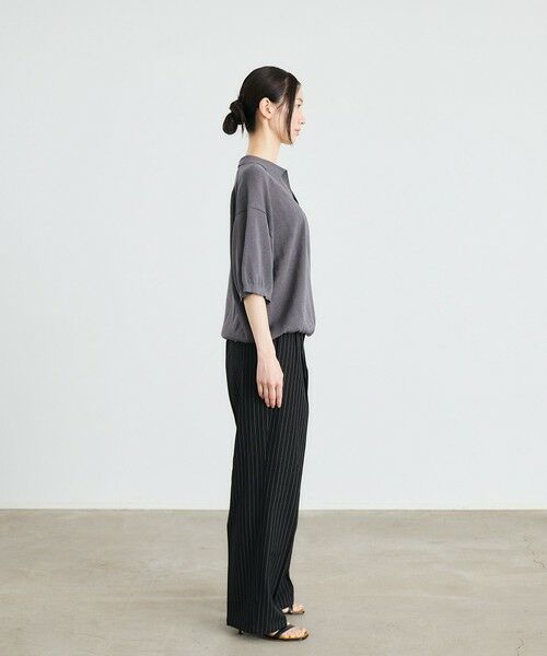 SHIPS / シップス ニット・セーター | 【City Ambient Products別注】crepuscule: JAPAN PAPER SKIPPER ニットポロ | 詳細12