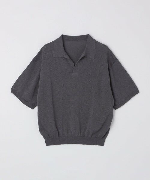 SHIPS / シップス ニット・セーター | 【City Ambient Products別注】crepuscule: JAPAN PAPER SKIPPER ニットポロ | 詳細15