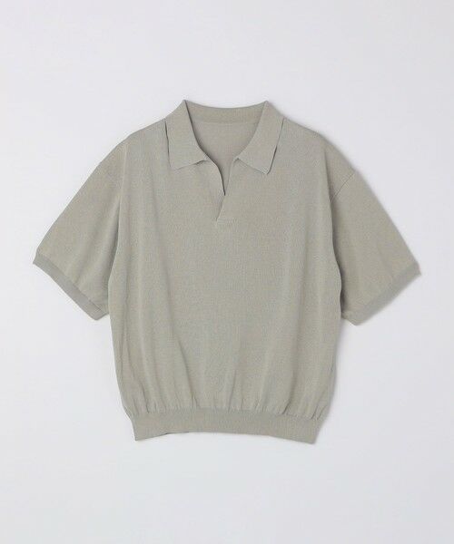 SHIPS / シップス ニット・セーター | 【City Ambient Products別注】crepuscule: JAPAN PAPER SKIPPER ニットポロ | 詳細19