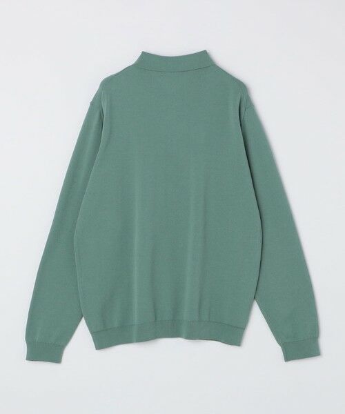 SHIPS / シップス ニット・セーター | SHIPS:〈手洗い可能/抗菌防臭〉16ゲージ インレイ ロングスリーブ ポロニット | 詳細15