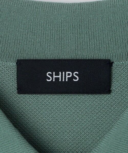 SHIPS / シップス ニット・セーター | SHIPS:〈手洗い可能/抗菌防臭〉16ゲージ インレイ ロングスリーブ ポロニット | 詳細19