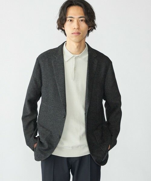 SHIPS / シップス ニット・セーター | SHIPS: リネン×TEXBRID ニット ポロシャツ | 詳細1