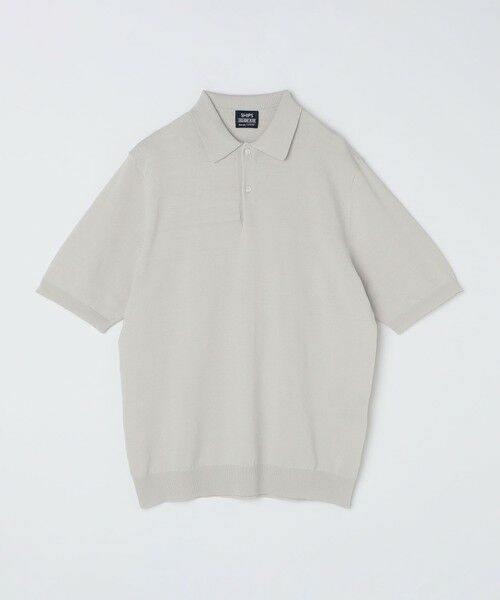 SHIPS / シップス ニット・セーター | SHIPS: リネン×TEXBRID ニット ポロシャツ | 詳細3