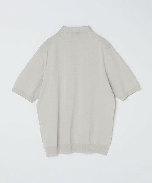 SHIPS / シップス ニット・セーター | SHIPS: リネン×TEXBRID ニット ポロシャツ | 詳細4