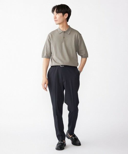 SHIPS / シップス ニット・セーター | SHIPS: リネン×TEXBRID ニット ポロシャツ | 詳細12