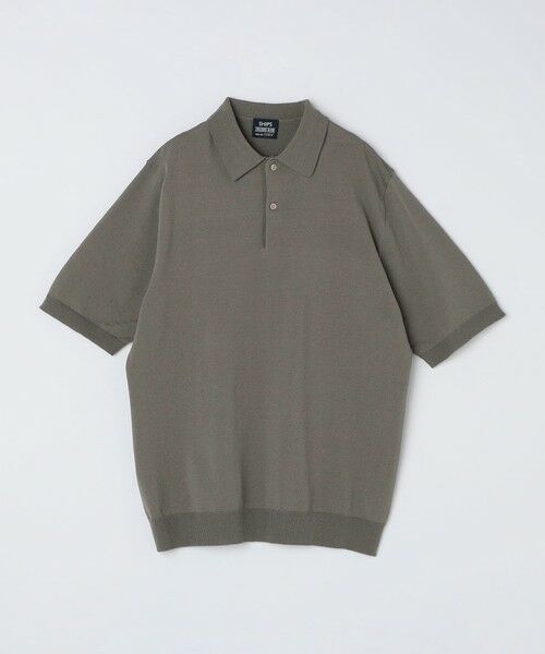 SHIPS / シップス ニット・セーター | SHIPS: リネン×TEXBRID ニット ポロシャツ | 詳細14