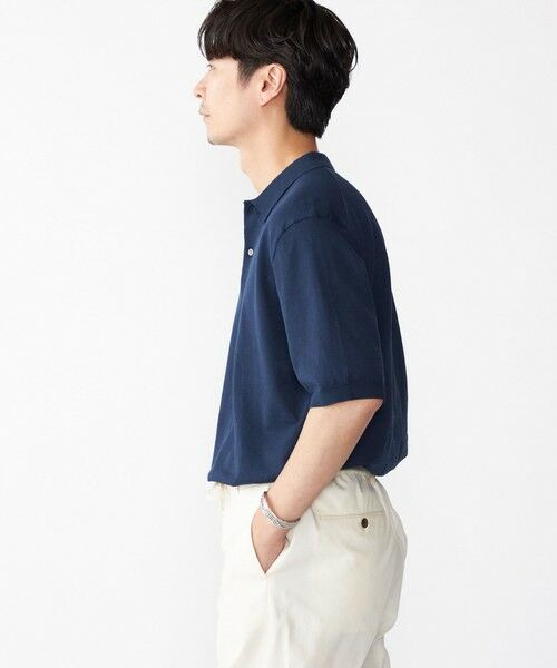 SHIPS / シップス ニット・セーター | SHIPS: リネン×TEXBRID ニット ポロシャツ | 詳細20