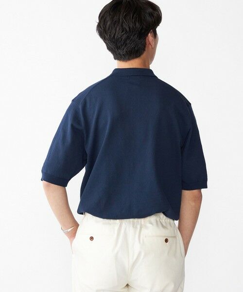 SHIPS / シップス ニット・セーター | SHIPS: リネン×TEXBRID ニット ポロシャツ | 詳細21