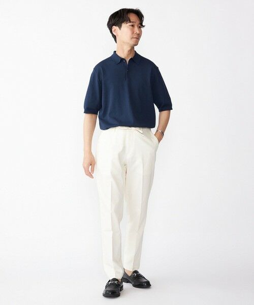 SHIPS / シップス ニット・セーター | SHIPS: リネン×TEXBRID ニット ポロシャツ | 詳細22