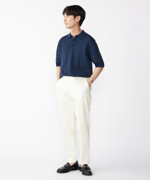 SHIPS / シップス ニット・セーター | SHIPS: リネン×TEXBRID ニット ポロシャツ | 詳細23