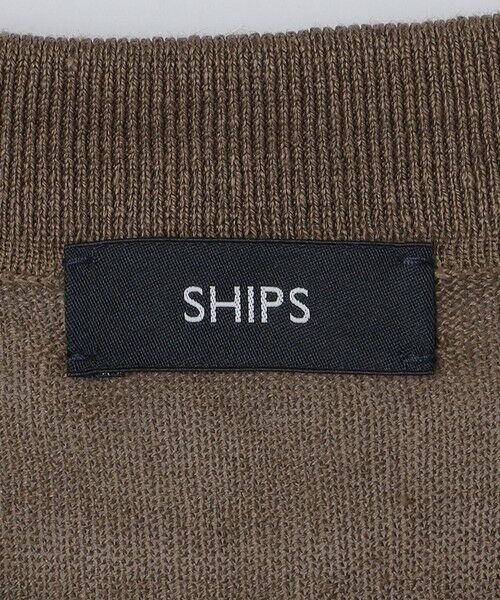 SHIPS / シップス ニット・セーター | SHIPS:〈手洗い可能〉12ゲージ イタリー リネン ニット ポロ ショートスリーブ | 詳細10