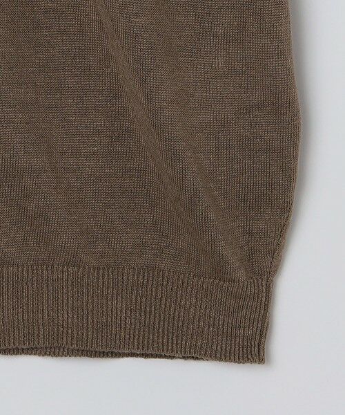 SHIPS / シップス ニット・セーター | SHIPS:〈手洗い可能〉12ゲージ イタリー リネン ニット ポロ ショートスリーブ | 詳細12