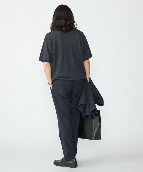 SHIPS / シップス ニット・セーター | SHIPS:〈手洗い可能〉12ゲージ イタリー リネン ニット ポロ ショートスリーブ | 詳細16