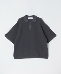 SHIPS / シップス ニット・セーター | City Ambient Products:〈手洗い可能〉ポリエステル メッシュ ニット ショートスリーブ ポロ