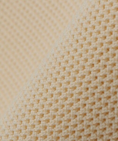 SHIPS / シップス ニット・セーター | City Ambient Products:〈手洗い可能〉ポリエステル メッシュ ニット ショートスリーブ ポロ | 詳細8