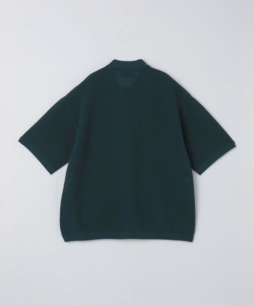 SHIPS / シップス ニット・セーター | City Ambient Products:〈手洗い可能〉ポリエステル メッシュ ニット ショートスリーブ ポロ | 詳細21