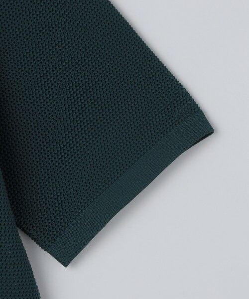 SHIPS / シップス ニット・セーター | City Ambient Products:〈手洗い可能〉ポリエステル メッシュ ニット ショートスリーブ ポロ | 詳細23