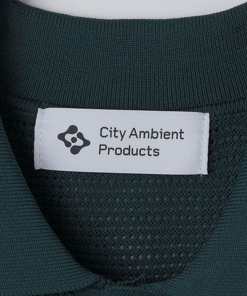 SHIPS / シップス ニット・セーター | City Ambient Products:〈手洗い可能〉ポリエステル メッシュ ニット ショートスリーブ ポロ | 詳細25