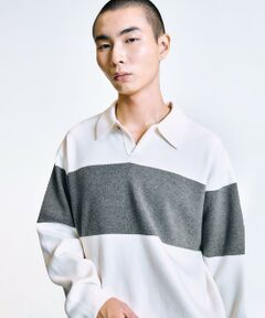 SHIPS / シップス ニット・セーター | City Ambient Products:〈手洗い可能〉リラックス 1ボタン ニットポロシャツ