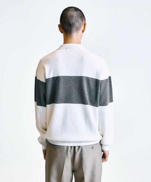 SHIPS / シップス ニット・セーター | City Ambient Products:〈手洗い可能〉リラックス 1ボタン ニットポロシャツ | 詳細7