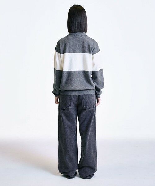 SHIPS / シップス ニット・セーター | City Ambient Products:〈手洗い可能〉リラックス 1ボタン ニットポロシャツ | 詳細16