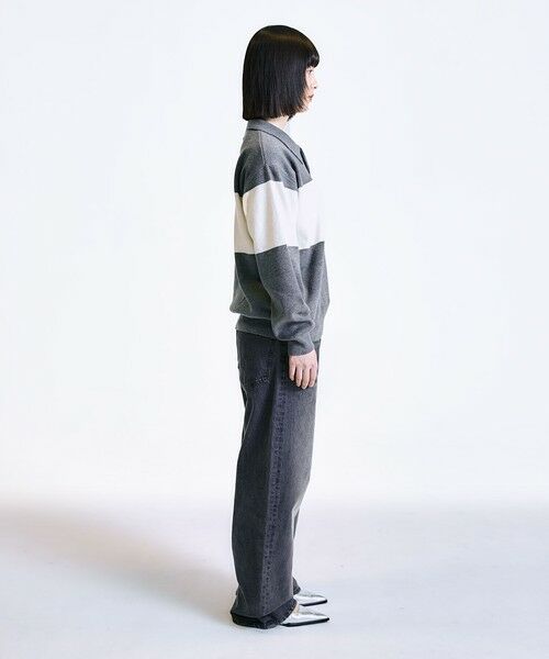 SHIPS / シップス ニット・セーター | City Ambient Products:〈手洗い可能〉リラックス 1ボタン ニットポロシャツ | 詳細17